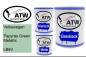 Preview: Volkswagen, Papyras Green Metallic, LB6V: 1L Lackdose + 1L Klarlack + 500ml Härter - Set, von ATW Autoteile West.